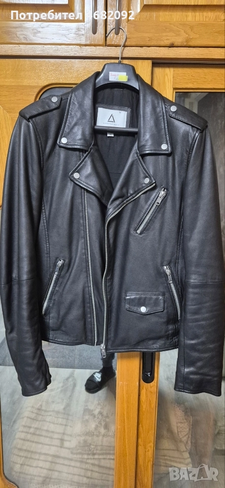 Топ оферта чисто нови мъжки якета естествена кожа на топ цена за двете заедно, снимка 1