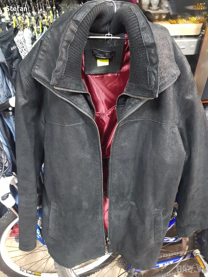 мъжко палто обърната кожа, снимка 1