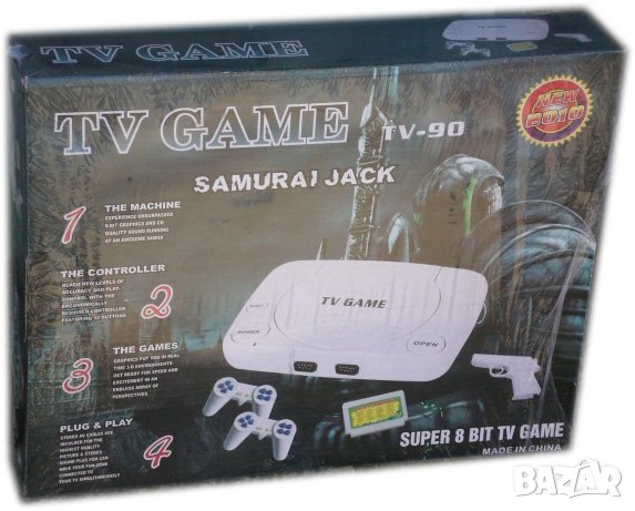 ТЕЛЕВИЗИОННА ИГРА ЕЛЕКТРОННА ТВ ИГРА С 2 БР ДЖОЙСТИК И ПИСТОЛЕТ, снимка 1