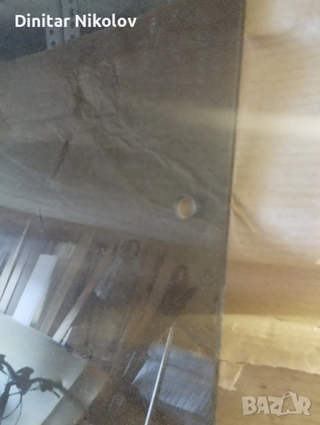 Стъклена врата за сауна 65х 185 см димна (леко затъмнена), снимка 1