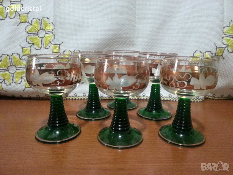 Френски кристални чаши , снимка 1