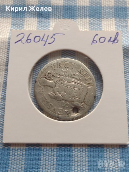 Сребърна монета 1/2 дукат 1709г. Рагуза уникат за КОЛЕКЦИОНЕРИ 26045, снимка 1
