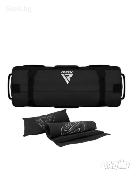Фитнес торба с пясък RDX - черна - 5-15кг, снимка 1