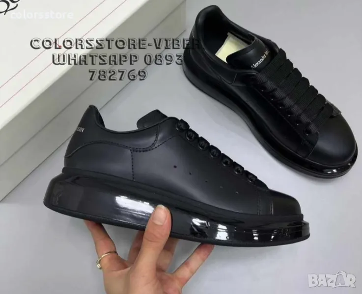 Мъжки черни кецове  Alexander McQueen-BR82de, снимка 1
