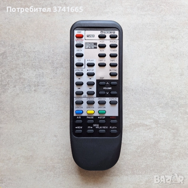 Дистанционно за ресивър Denon RC-152, снимка 1