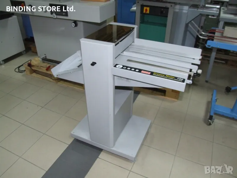 KAS Crease Matic 150 — полуавтоматична програмируема машина за биговане / биговачка /, снимка 1
