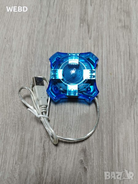 4 ПОРТОВ  USB-ХЪБ, снимка 1