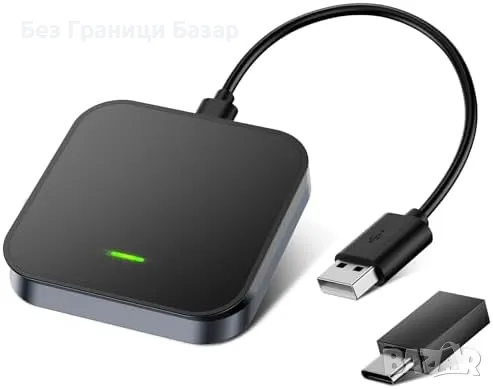 Нов CarPlay безжичен адаптер за автомобили 2015+, лесна инсталация, снимка 1