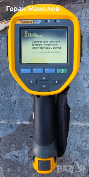 FLUKE TI 401 PRO термо камера чисто нова 640х480 резолюция сертификат, снимка 1