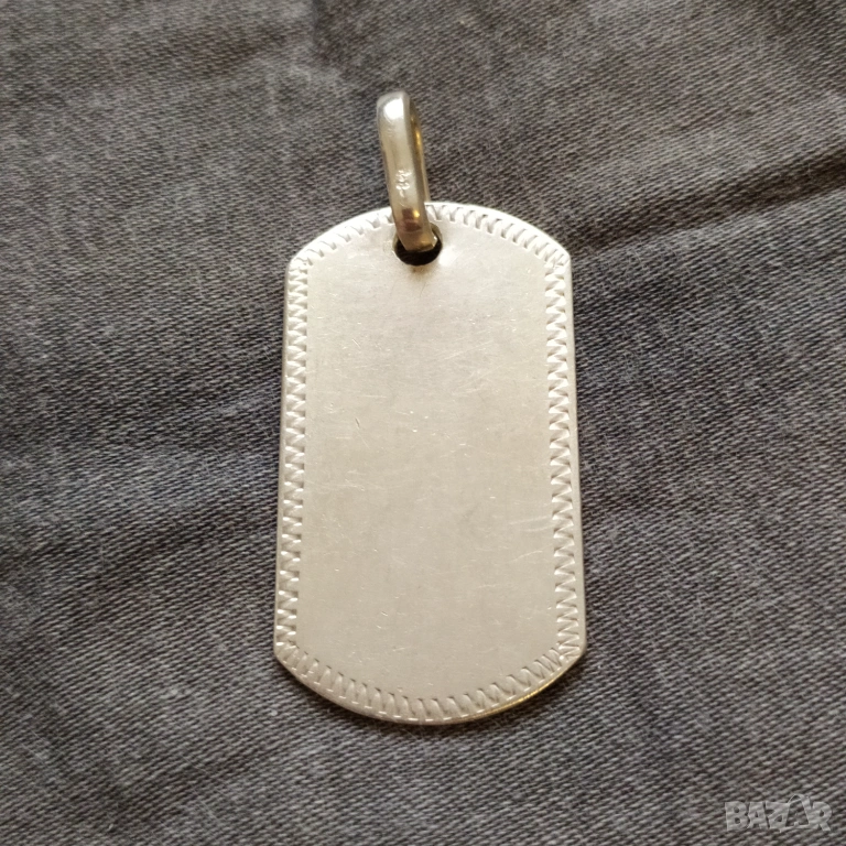 Сребърна плочка, сребро, снимка 1