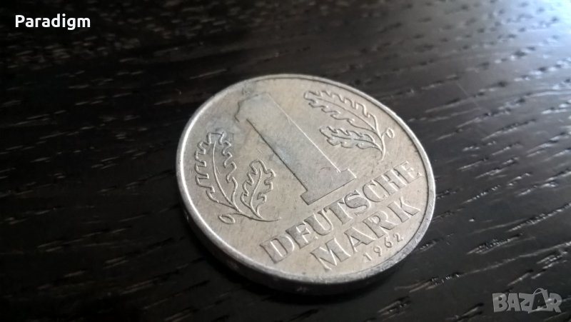 Монета - Германия - 1 марка | 1962г.; серия А, снимка 1