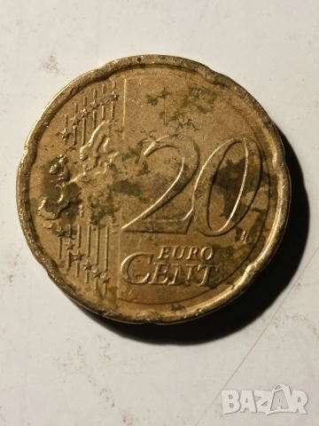 20 евро цента от различни години и държави , снимка 13 - Нумизматика и бонистика - 53212261