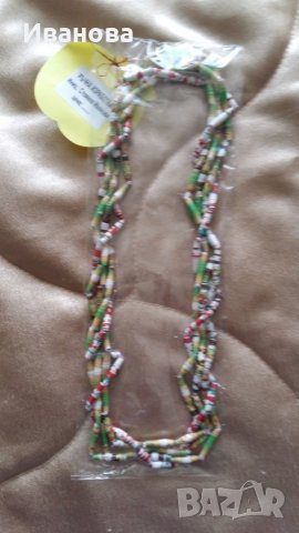 Ръчна изработка на бижута от хартия и квилинг  0.50лв лакирани са със декопажен лак, снимка 2 - Колиета, медальони, синджири - 26805422