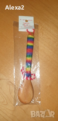 Мартеница - лъжичка, снимка 2 - Арт сувенири - 53597926