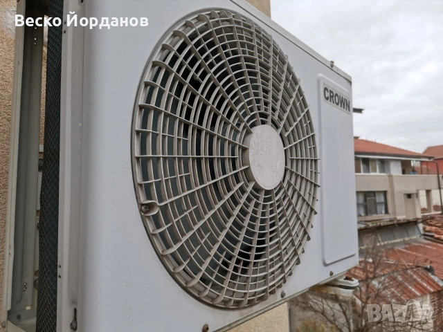 Климатик CROWN 12-KA, снимка 3 - Климатици - 53597692