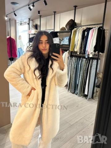 пухено палто teddy bear 🧸, снимка 12 - Палта, манта - 52106957