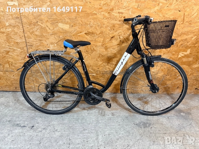 28цола Villiger алуминиев дамски градски велосипед колело[27ck-Shimano/хидравлика]