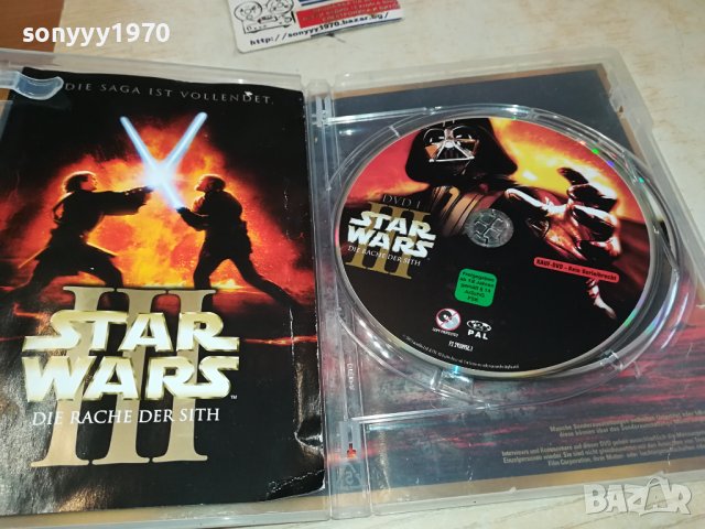 STAR WARS X2 DVD 0502241148, снимка 5 - DVD филми - 44141270