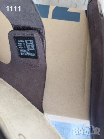 Нови мъжки чехли ecco номер 40-41., снимка 8 - Мъжки чехли - 50296975