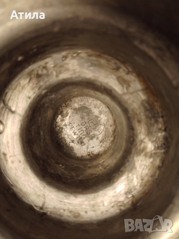 свещник норвежки калай 9/7 см, снимка 4 - Декорация за дома - 51895462