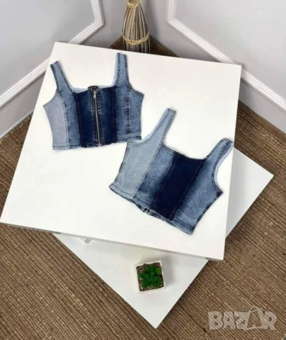 Бюстие деним