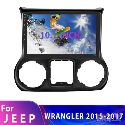 Мултимедия, Двоен дин, за Jeep Wrangler, Андроид, навигация, плеър, Android, JEEP, Wrangler,  2 DIN, снимка 3 - Аксесоари и консумативи - 43581484