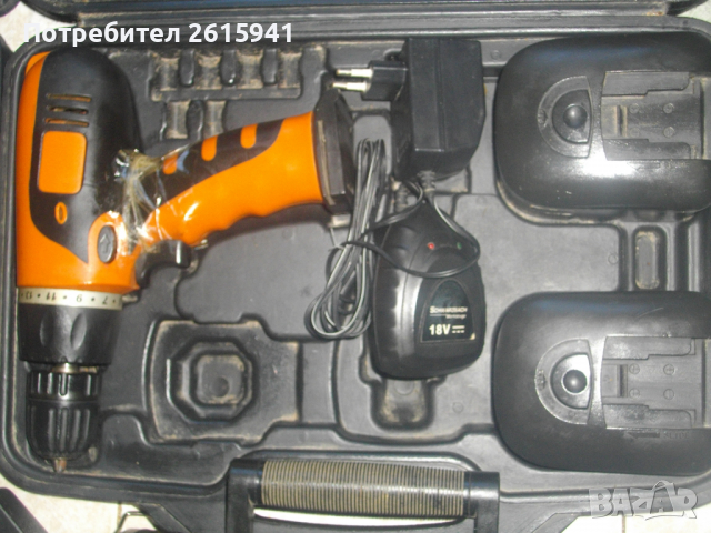 Li-ion-14,4V-18V-19,2V-Немски Винтоверт-Дрелка-18-19,2 Волта-LUX-KING KRAFT-Schwarzbach-Constructor, снимка 15 - Винтоверти - 36528180