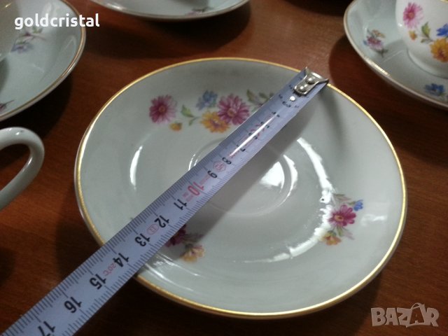 Стар немски порцелан чаши за чай , снимка 6 - Антикварни и старинни предмети - 40551718