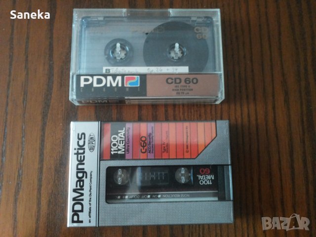 PDM Magnetics 1100 metal C-60,, снимка 3 - Аудио касети - 27870655