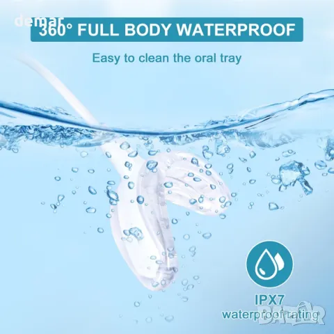 Комплект за избелване на зъби Riatanxi: 5×3 ml избелващи гел химикалки, 16X синя LED светлина, снимка 7 - Други - 49244976