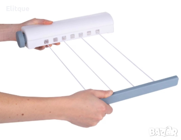 Разтегателен сушилник за дрехи, снимка 4 - Други стоки за дома - 52862409