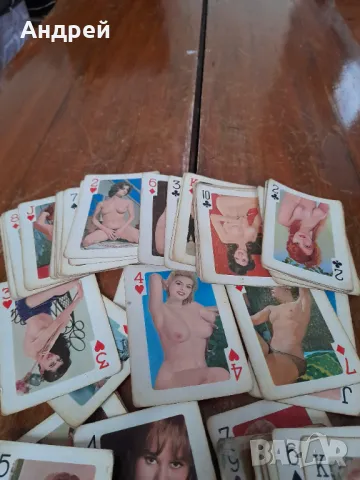 Стари Еротични карти за игра #17