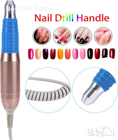 Ръкохватка с 5 пина, неръждаема стомана,Без вибрации, изключително тиха и плавна работа, снимка 4 - Електрически пили за пети - 43014978