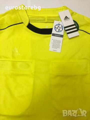 ADIDAS Спортна Тениска climacool AH9801, жълт, размери: L и XL , снимка 5 - Тениски - 32641121