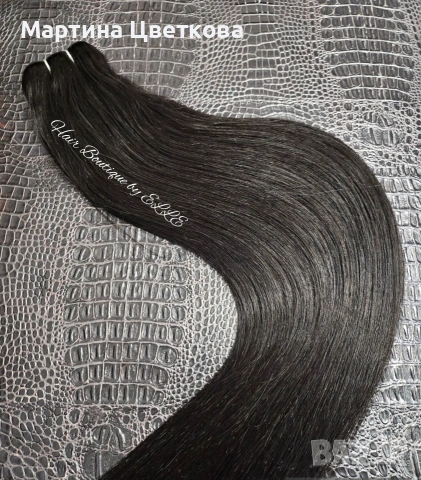 100 % Естествена РЕМИ коса, снимка 11 - Аксесоари за коса - 53598320