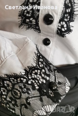 Риза с дантела, снимка 8 - Ризи - 27456551