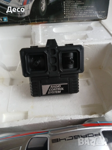 PORSCHE-930 Turbo кола със радио контрол 1/15., снимка 4 - Колекции - 52466731