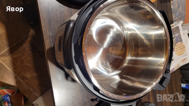 Instant Pot DUO CRISP + AIR FRYER мултикукър с еър фрайър- чисто нов- 8 литра, снимка 10 - Мултикукъри - 52944456