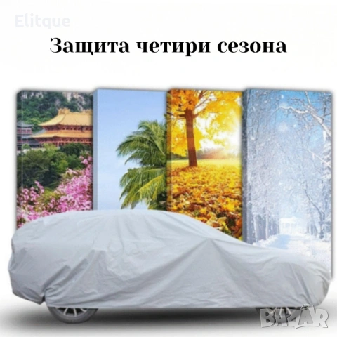 Премиум сиво покривало за кола - защита при всякакви метеорологични условия, снимка 3 - Други стоки за дома - 53557226