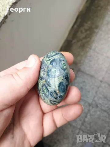 Натурален камбамба яспис, снимка 2 - Колиета, медальони, синджири - 50373026