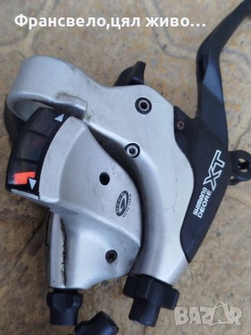 Комбинирани команди 27 скорости за велосипед колело Shimano deore xt st m 750, снимка 2 - Части за велосипеди - 50711041