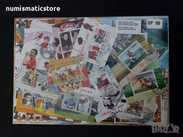 66 различни блока - Спорт - Африкански държави, снимка 2 - Филателия - 48761197