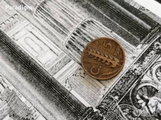 Монета - Италия - 5 чентесими | 1920г.