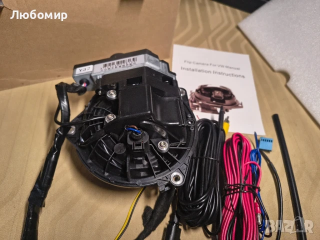 VW камера за заден ход на дръжката за отваряне на багажника, снимка 4 - Аксесоари и консумативи - 51049261