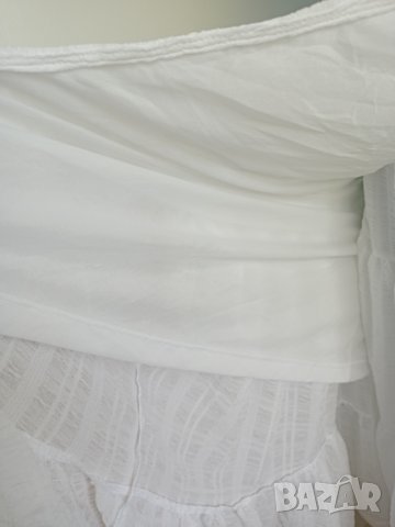 Бяла рокля Monki 38/M, снимка 2 - Рокли - 37115239