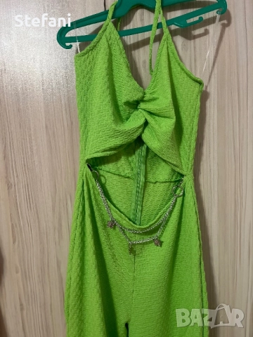 Дамски дълъг гащеризон, снимка 3 - Гащеризони - 51680954