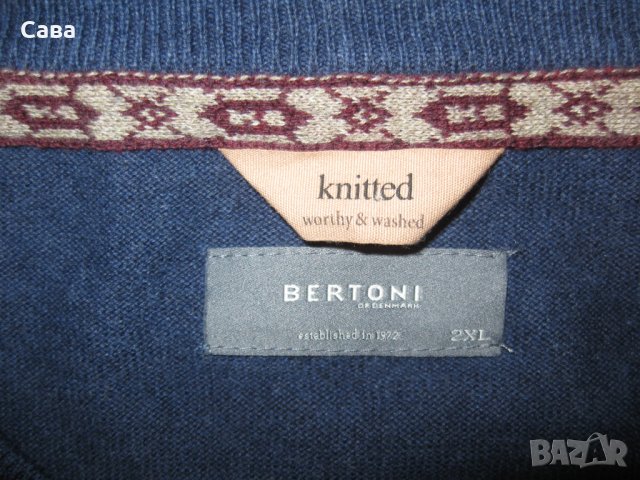 Пуловери BERTONI,CHARLES V.  мъжки,2ХЛ, снимка 2 - Пуловери - 43147551