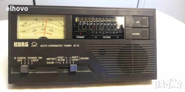 Korg AT-12 Auto Chromatic Tuner, снимка 7 - Друга електроника - 43657688