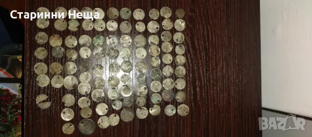 стари сребърни османска османски монети акчета монета акче , снимка 7 - Нумизматика и бонистика - 47929933