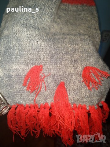 Много дълъг и топъл зимен шал - вълна / зимен вълнен шал, снимка 2 - Шалове - 25723475
